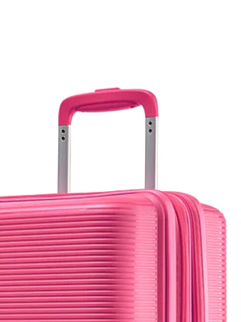 FORZA Carro extensible para equipaje de mano rosa luminoso - Equipaje de mano