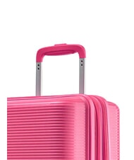 ECHOLAC FORZA Carro extensible para equipaje de mano rosa luminoso - Equipaje de mano - 7