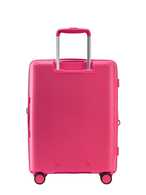 FORZA Carro extensible para equipaje de mano rosa luminoso - Equipaje de mano