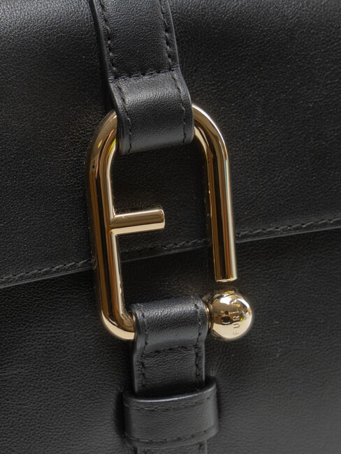 CAMPIONARIO - NUVOLA Bolso de hombro negro - Bolsos Mujer