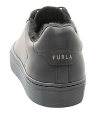 FURLA NICE  Zapatillas de cuero negro - Zapatos Mujer - 5