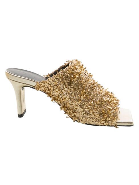 CAMPIONARIO - DIAMANTE  Sandalias con pedrer&iacute;a color oro + color oro claro - Zapatos Mujer