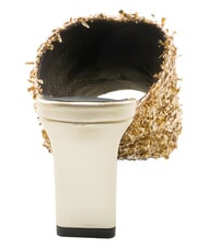 FURLA CAMPIONARIO - DIAMANTE  Sandalias con pedrer&iacute;a color oro + color oro claro - Zapatos Mujer - 3