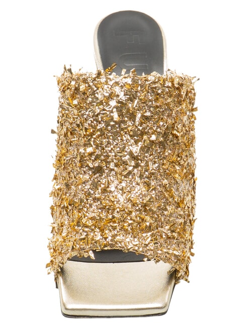 CAMPIONARIO - DIAMANTE  Sandalias con pedrer&iacute;a color oro + color oro claro - Zapatos Mujer