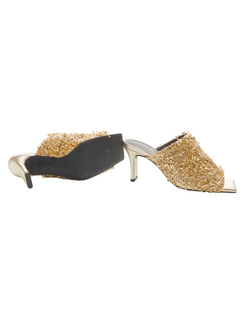 CAMPIONARIO - DIAMANTE  Sandalias con pedrer&iacute;a color oro + color oro claro - Zapatos Mujer