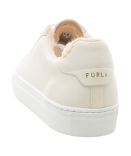 FURLA CAMPIONARIO - NICE  Zapatillas de cuero talco h+natural int. - Zapatos Mujer - 4