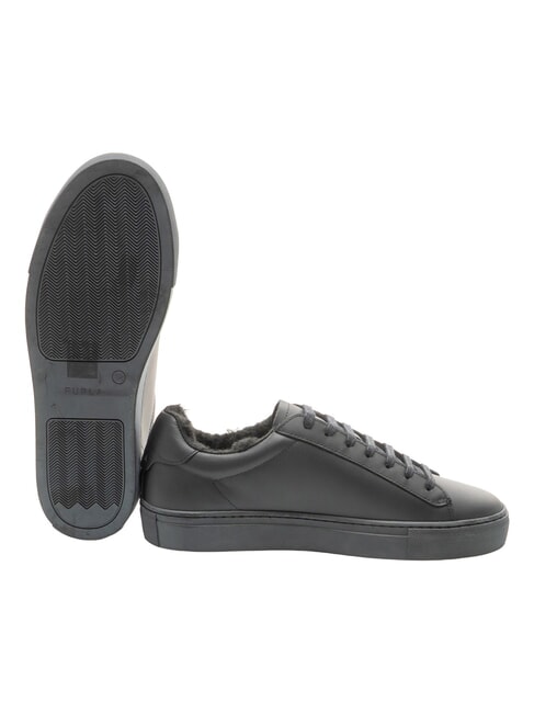 CAMPIONARIO - NICE  Zapatillas de cuero negro - Zapatos Mujer