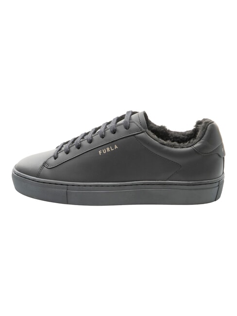 CAMPIONARIO - NICE  Zapatillas de cuero negro - Zapatos Mujer