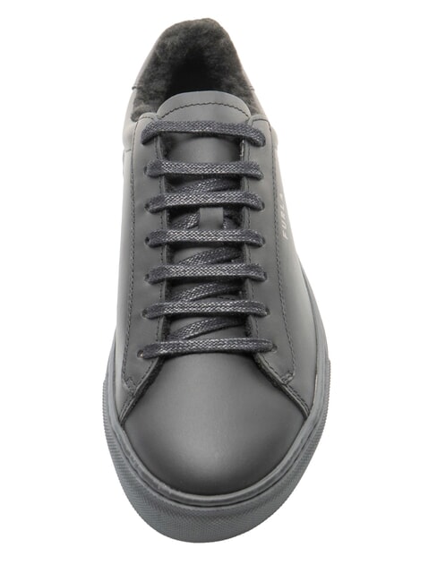 CAMPIONARIO - NICE  Zapatillas de cuero negro - Zapatos Mujer