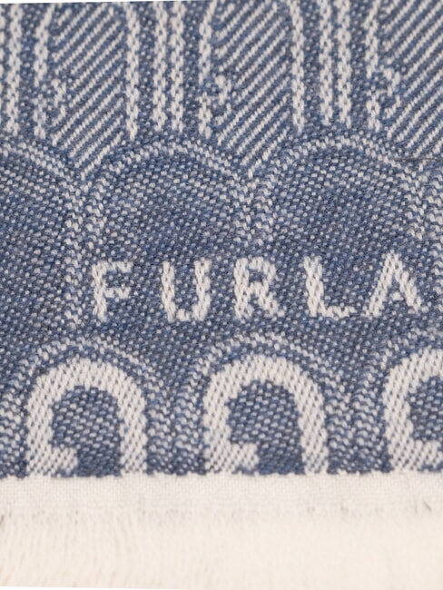 CAMPIONARIO - NET  estola de lana tonos vaqueros - Bufandas