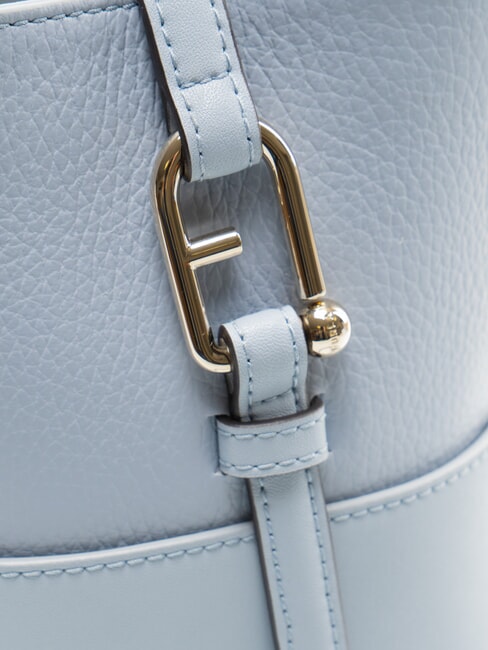 CAMPIONARIO - NUVOLA  Mini bolso cubo de piel nube - Bolsos Mujer