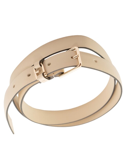 CAMPIONARIO - NUVOLA  Cintur&oacute;n de cuero avena - Cinturones