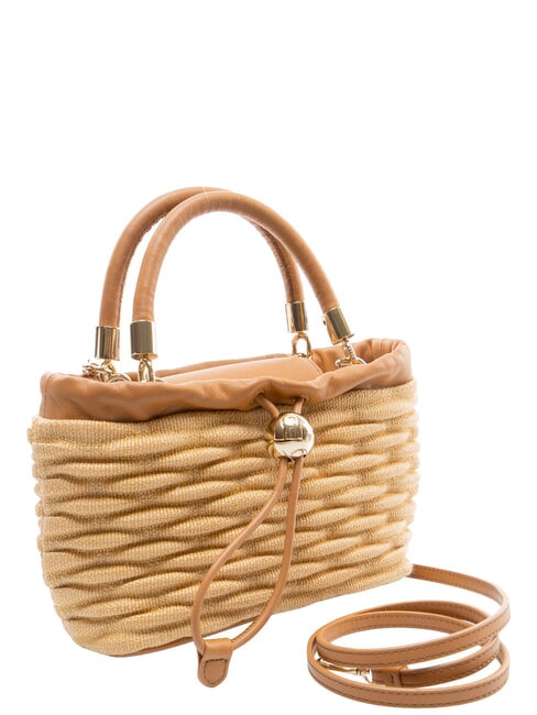 CAMPIONARIO - MIONIDO Minibolso con correa para el hombro Tonos habanos + brandy - Bolsos Mujer
