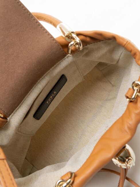 CAMPIONARIO - MIONIDO Minibolso con correa para el hombro Tonos habanos + brandy - Bolsos Mujer