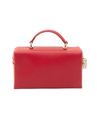 FURLA CAMPIONARIO - CAMELIA Minibolso con correa para el hombro natural + rojo veneciano - Bolsos Mujer - 4