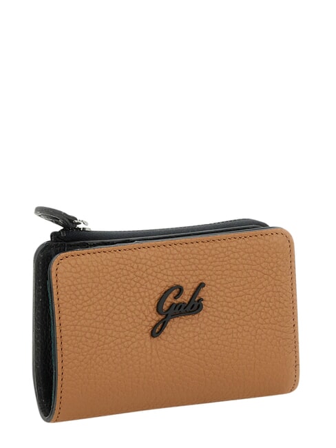 GMONEY57 Cartera de piel con cremallera gamuza - Carteras Mujer