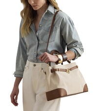 RALPH LAUREN BLAIKE Bolso de mano con correa para el hombro. - Bolsos Mujer
