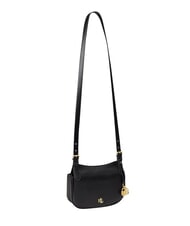 RALPH LAUREN MARCY Minibolso de hombro negro2 - Bolsos Mujer - 4