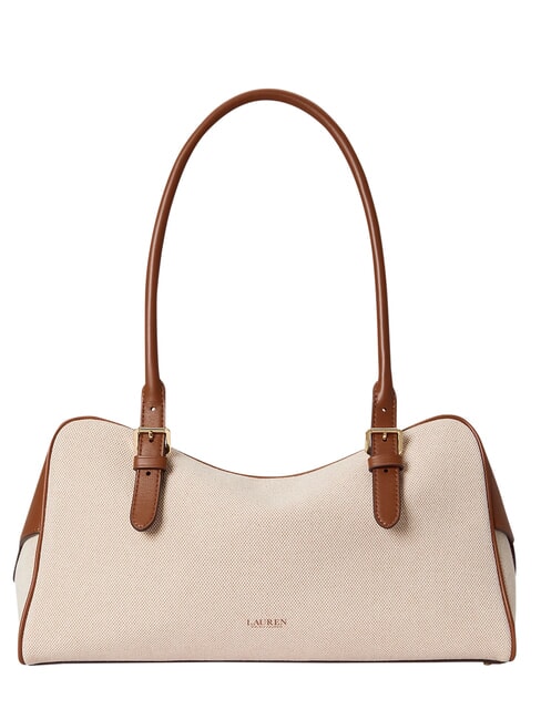 MARCY Bolso de hombro, doble portabilidad blanco/bronceado - Bolsos Mujer