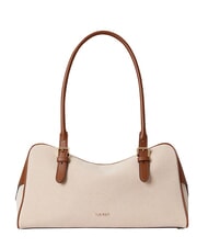 RALPH LAUREN MARCY Bolso de hombro, doble portabilidad blanco/bronceado - Bolsos Mujer - 3