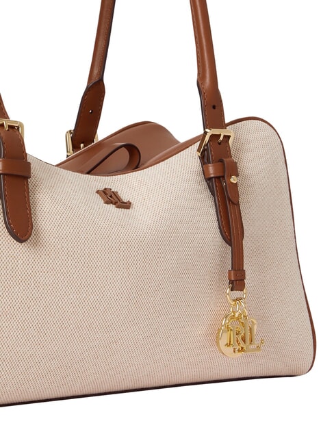 MARCY Bolso de hombro, doble portabilidad blanco/bronceado - Bolsos Mujer