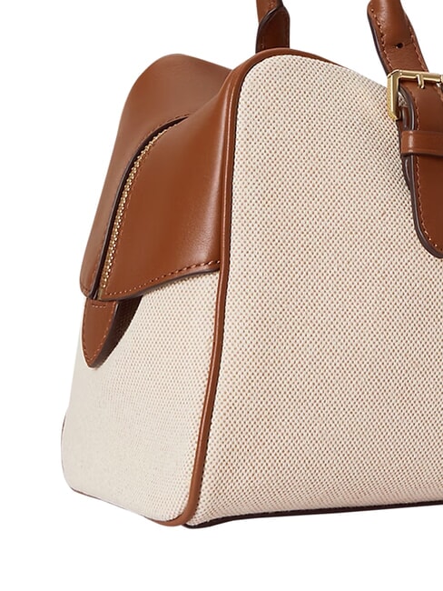 MARCY Bolso de hombro, doble portabilidad blanco/bronceado - Bolsos Mujer