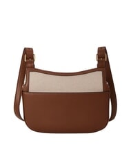 RALPH LAUREN MARCY Minibolso con correa de hombro ajustable. blanco/bronceado - Bolsos Mujer - 3