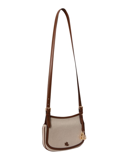 MARCY Minibolso con correa de hombro ajustable. blanco/bronceado - Bolsos Mujer