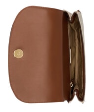 RALPH LAUREN MARCY Minibolso con correa de hombro ajustable. blanco/bronceado - Bolsos Mujer - 7