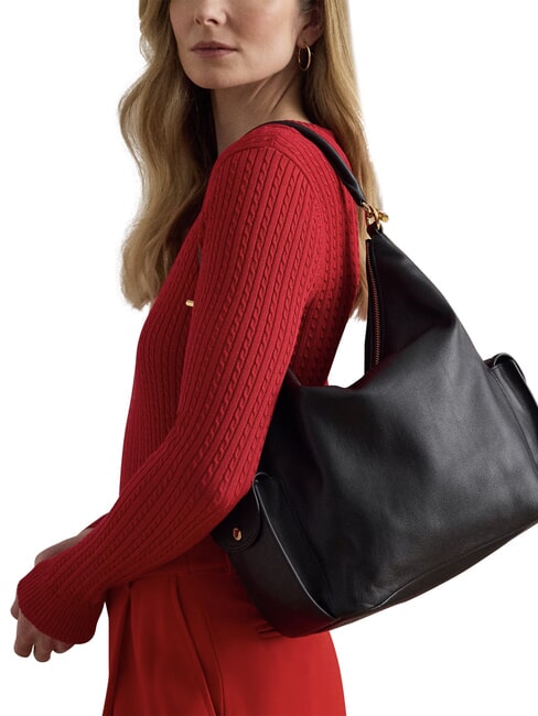 BLAIKE Bolso de hombro negro2 - Bolsos Mujer