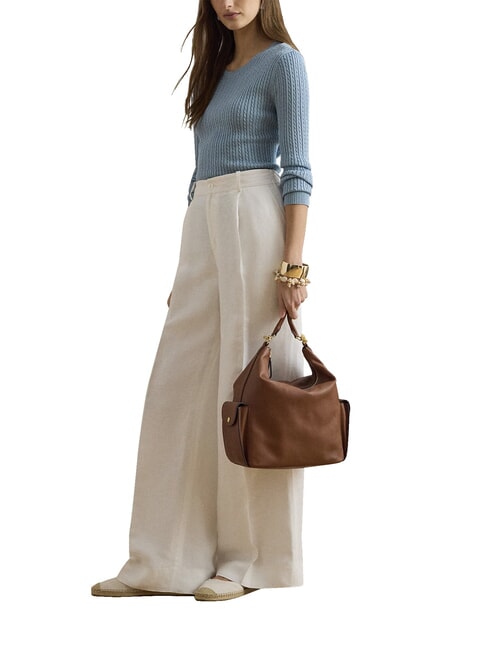 BLAIKE Bolso de hombro lauren tan1 - Bolsos Mujer