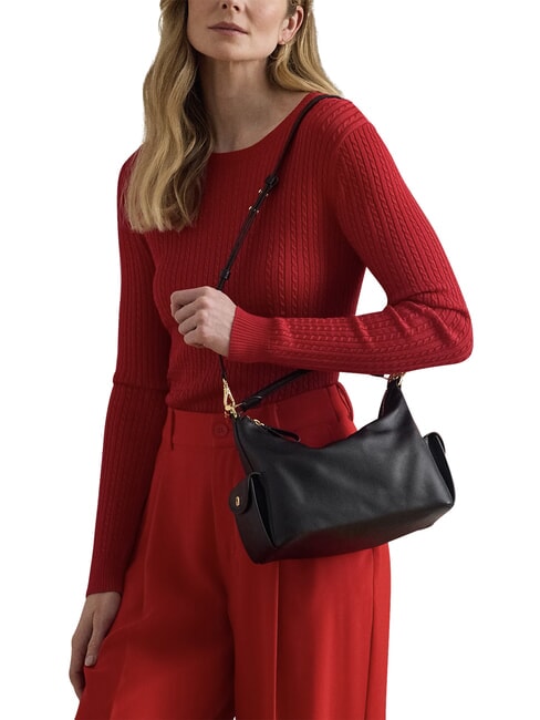 BLAIKE Bolso de mano con correa para el hombro. negro2 - Bolsos Mujer