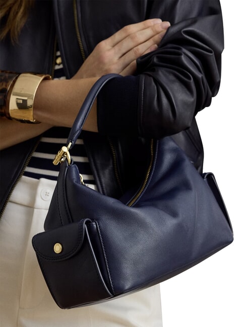 BLAIKE Bolso de mano con correa para el hombro. marina de guerra - Bolsos Mujer