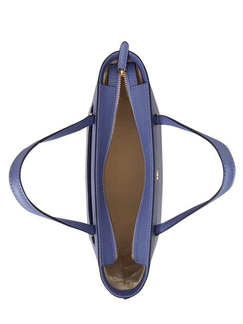 KARLY Bolso shopping de piel Azul Carson - Bolsos Mujer
