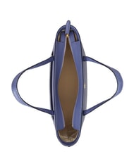 RALPH LAUREN KARLY Bolso shopping de piel Azul Carson - Bolsos Mujer - 5