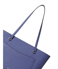 RALPH LAUREN KARLY Bolso shopping de piel Azul Carson - Bolsos Mujer - 7