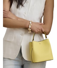 RALPH LAUREN REESE Bolso de mano con correa para el hombro, de piel. sorbete de lim&oacute;n - Bolsos Mujer - 3
