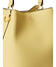 RALPH LAUREN REESE Bolso de mano con correa para el hombro, de piel. sorbete de lim&oacute;n - Bolsos Mujer - 6