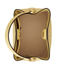 RALPH LAUREN REESE Bolso de mano con correa para el hombro, de piel. sorbete de lim&oacute;n - Bolsos Mujer - 7