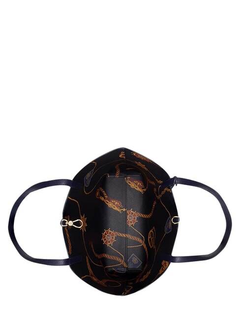 Merrimack Comprador de hombro reversible azul marino/rayas finas - Bolsos Mujer