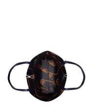 RALPH LAUREN Merrimack Comprador de hombro reversible azul marino/rayas finas - Bolsos Mujer - 6