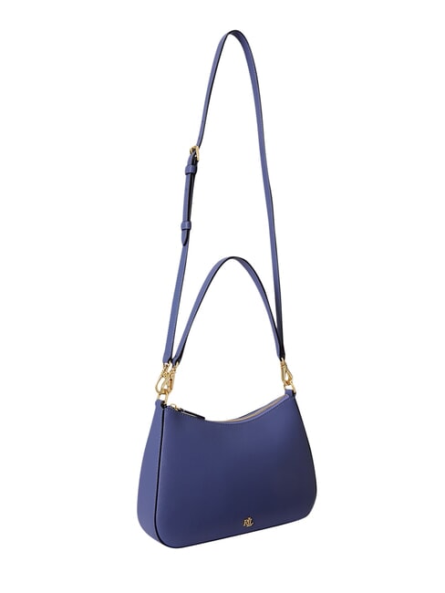 DANNI Bolso bandolera, con bandolera, en piel Azul Carson - Bolsos Mujer