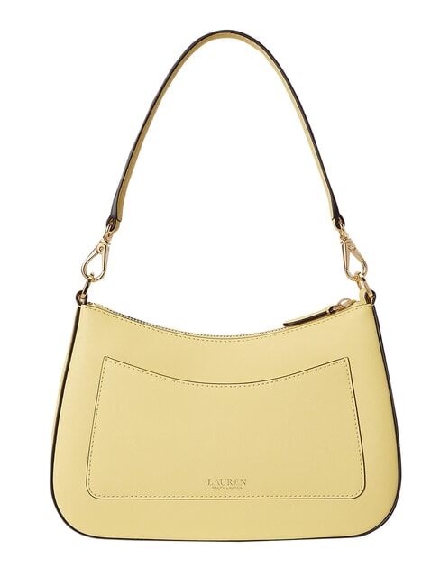 DANNI Bolso bandolera, con bandolera, en piel sorbete de lim&oacute;n - Bolsos Mujer