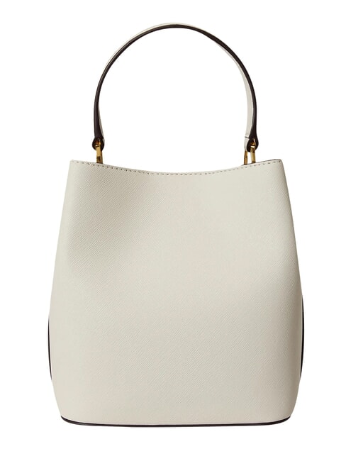 REESE Bolso de mano con correa para el hombro, de piel. blanco suave - Bolsos Mujer