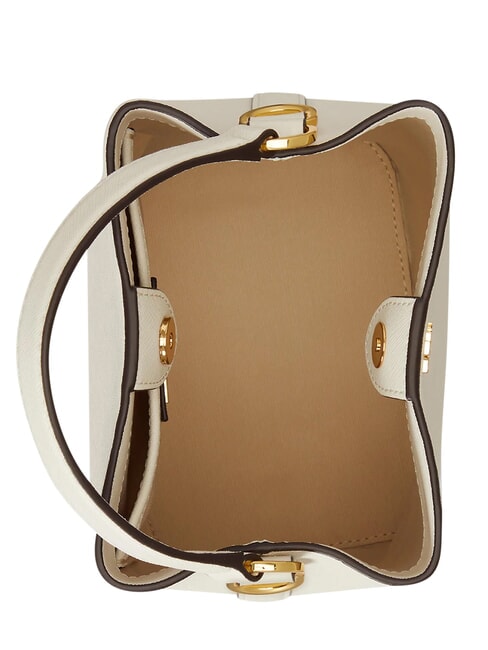 REESE Bolso de mano con correa para el hombro, de piel. blanco suave - Bolsos Mujer