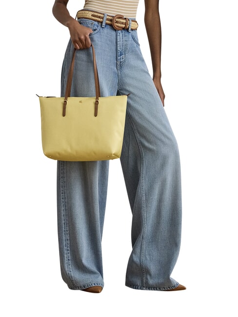 KEATON Bolsa de la compra mediana Sorbete de lim&oacute;n/Lauren Tan - Bolsos Mujer