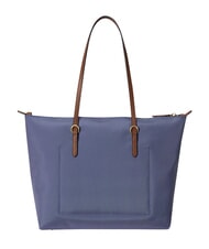 RALPH LAUREN KEATON Bolsa de la compra mediana Azul Carson - Bolsos Mujer - 4
