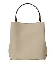 RALPH LAUREN REESE Bolso de mano con correa para el hombro, de piel. beige claro - Bolsos Mujer - 5