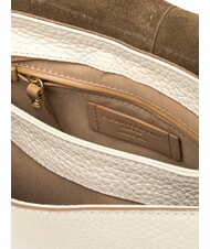 GIANNI CHIARINI HELENA ROUND Bolso de mano con correa para el hombro, de piel. arena - Bolsos Mujer - 4