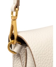 GIANNI CHIARINI HELENA ROUND Bolso de mano con correa para el hombro, de piel. arena - Bolsos Mujer - 5